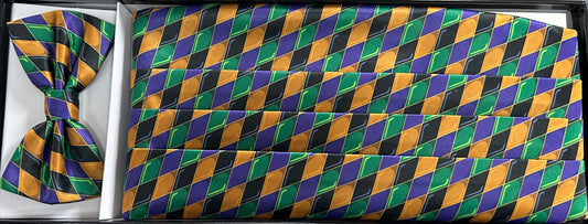 Mardi Gras Cummerbund Set - CBTTG-5